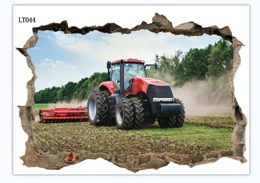 Agriculture Farm House - 3D super large heavy-duty agricultural equipment