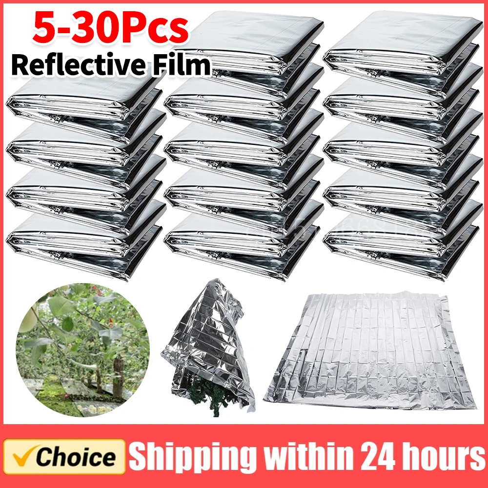 Greenhouse Plastic Film - 5-30Pcs Garden Wall Mylar Film Covering