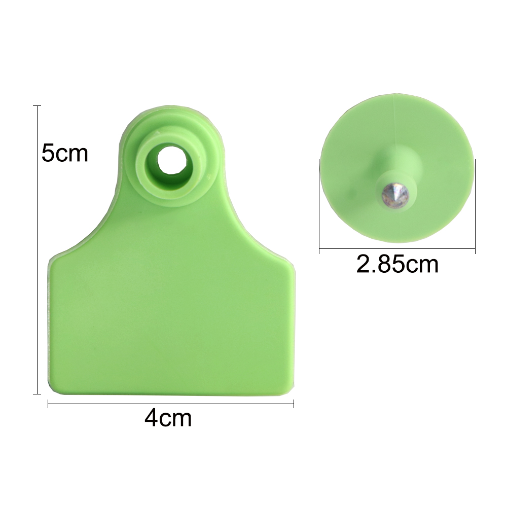 5PCS Pig Sow Ear Tag Plate Wit - Livestock Ear Tag ulasan dan harga
