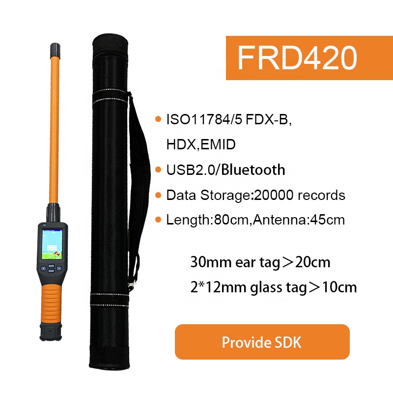 134.2kHz ISO11784/5 RFID Stick - Livestock Ear Tag ulasan dan harga