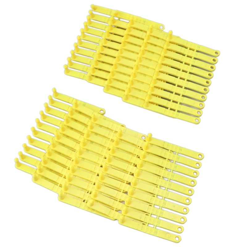 100PCS 001-100 Number Plastic  - Livestock Ear Tag ulasan dan harga