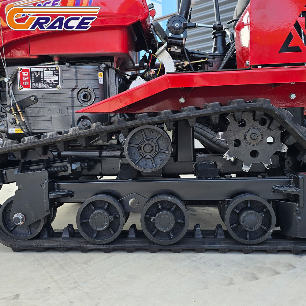 Multifunctional Crawler Tracto - Agriculture Farming Working ulasan dan harga