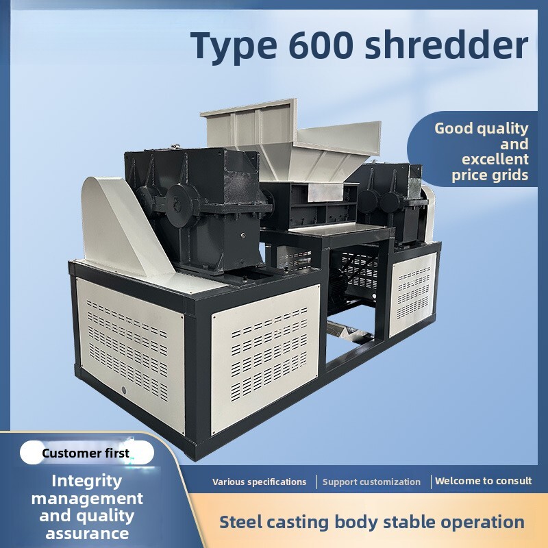 600 Type Metal Shredder Double - Greenhouse Plastic Film ulasan dan harga
