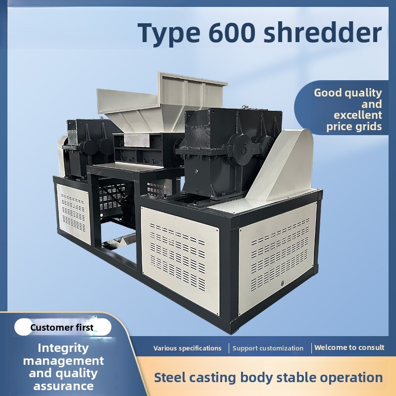 600 Type Metal Shredder Double - Greenhouse Plastic Film ulasan dan harga