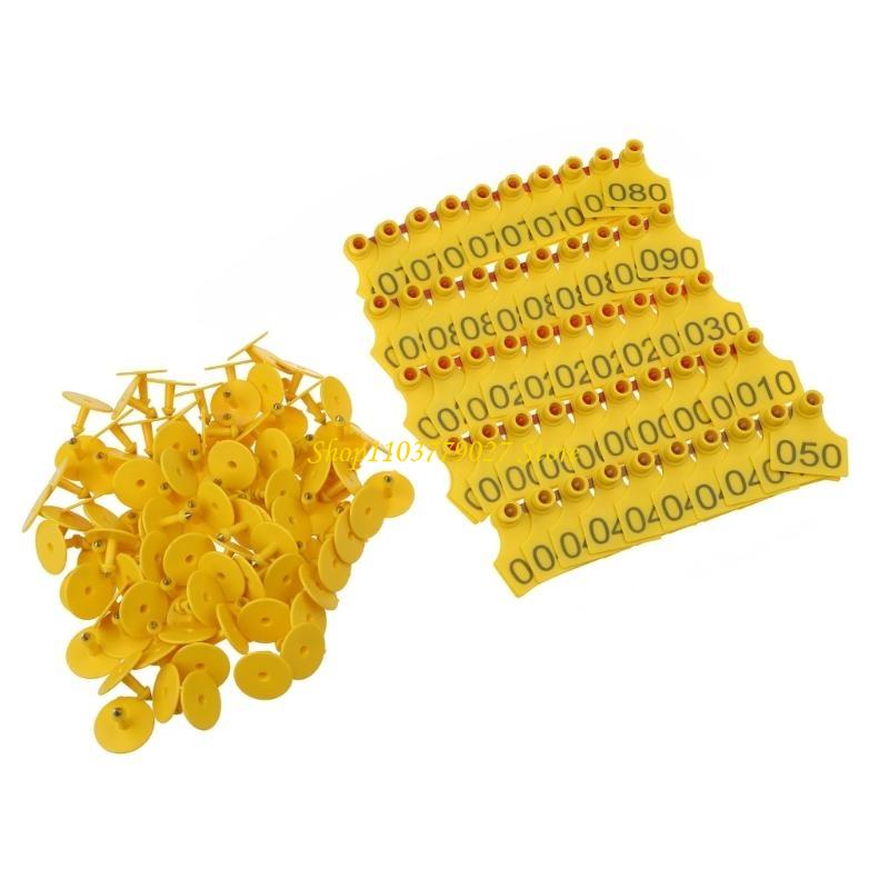 C4DF Numbered Plastics Livesto - Livestock Ear Tag ulasan dan harga