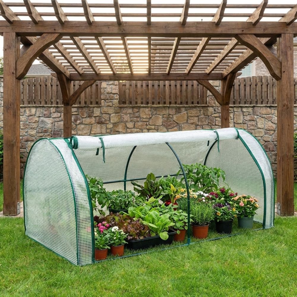 Transparent Mini Plant Greenho - Greenhouse Plastic Film ulasan dan harga