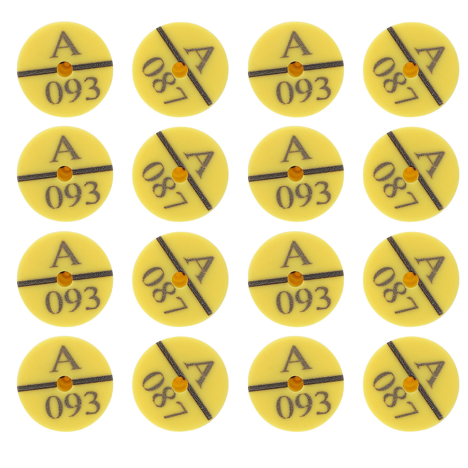 50Pcs Rabbit Ear Tags Reliable - Livestock Ear Tag ulasan dan harga