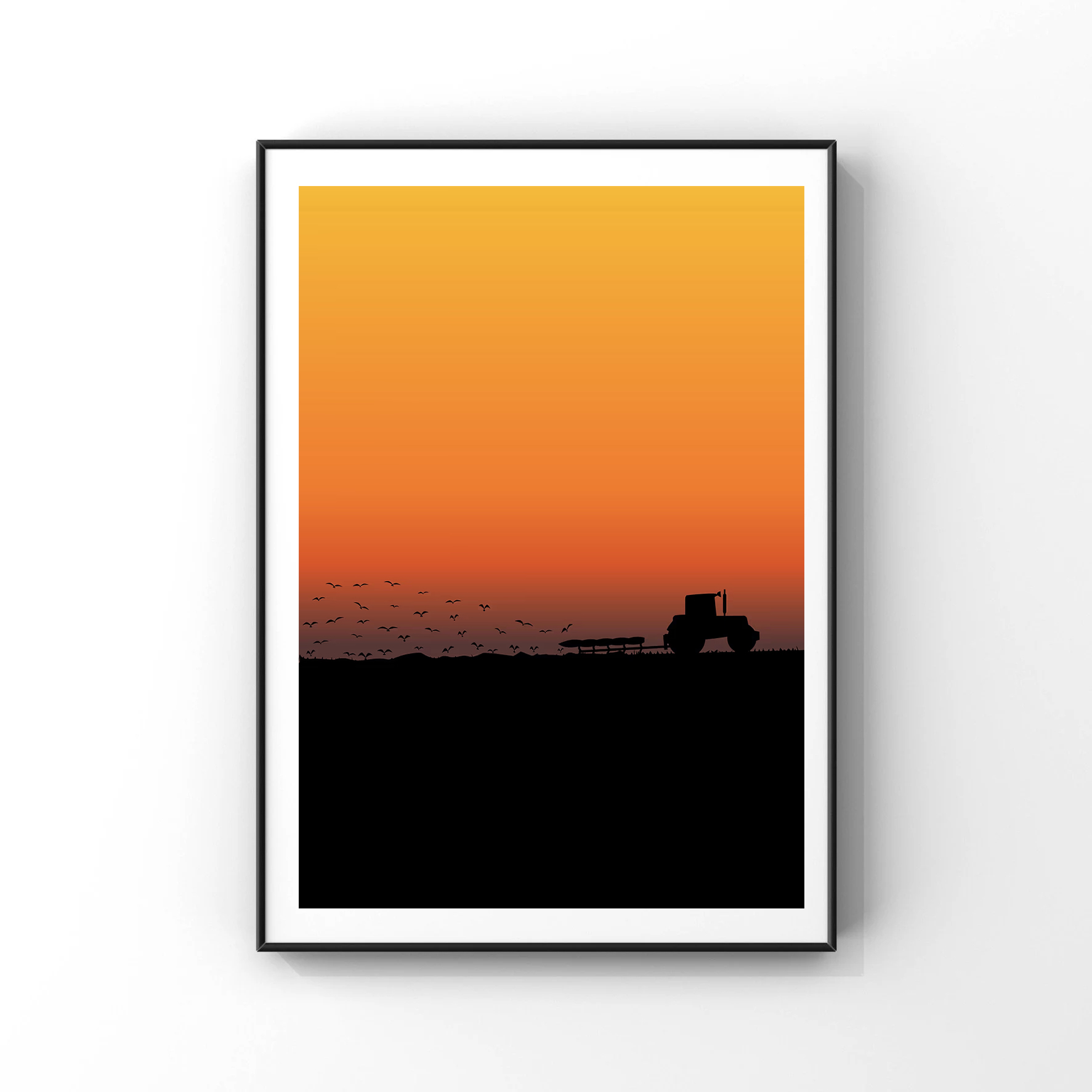 Abstract Art Tractor Working i - Farming Agriculture Pictures ulasan dan harga
